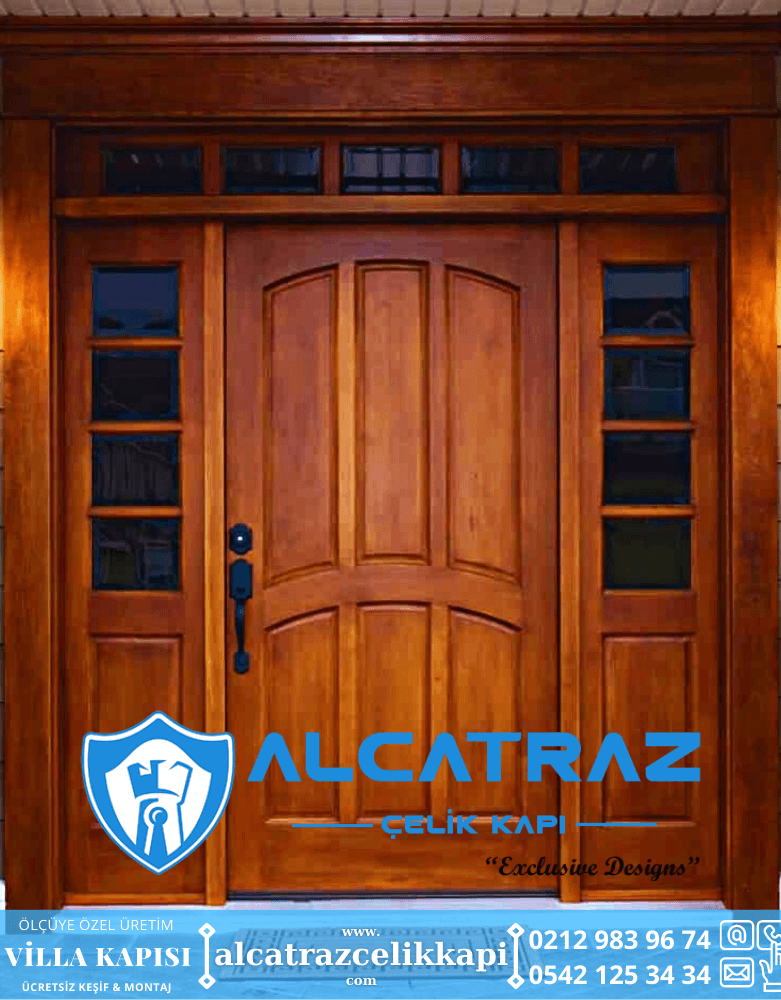 Villa Kapısı Modelleri Villa Giriş Kapısı Kompozit Çelik Kapı Alcatraz Villa Kapısı Haustüren SteelDoors - 2021-08-13T092025.656